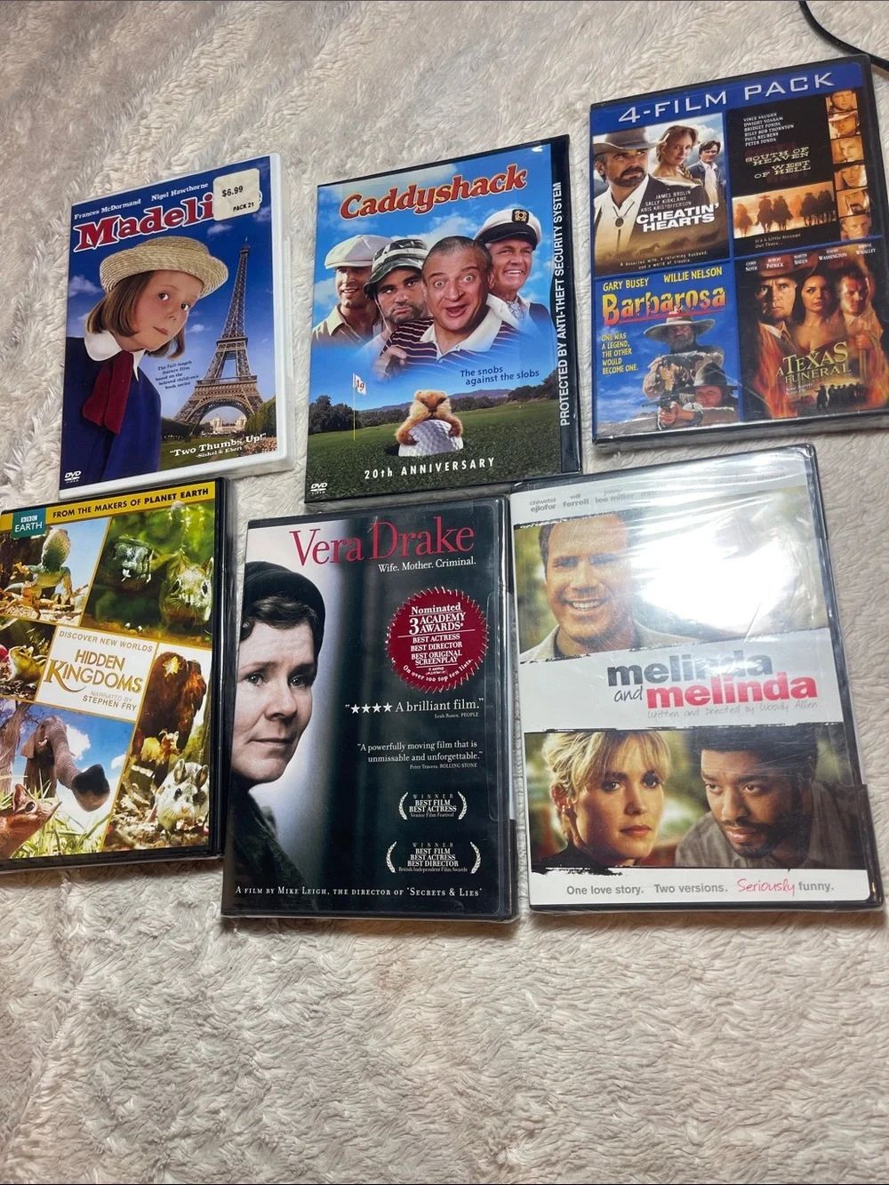 Mixed DVD Movie Lot - Assorted Titles